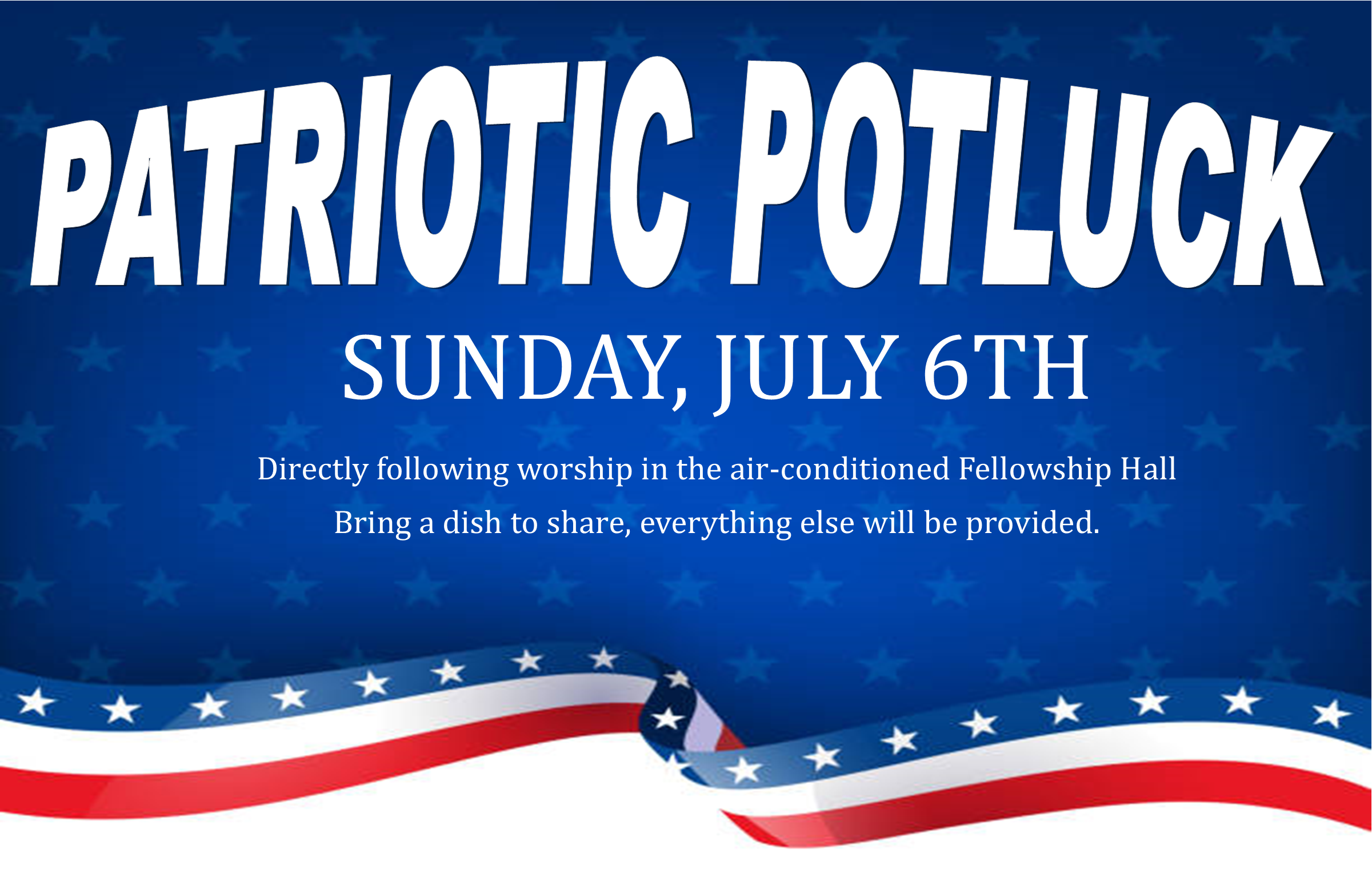 Annual Patriotic Potluck